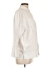 Marla Wynne Ivory 3/4 Sleeve Button-Down Shirt Size L - photo 4