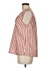 Eddie Bauer Stripes Red Orange Sleeveless Button-Down Shirt Size M - photo 5