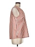 Eddie Bauer Stripes Red Orange Sleeveless Button-Down Shirt Size M - photo 4