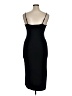 RESA Solid Black Cocktail Dress Size XL - photo 2
