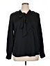 Banana Republic Black Long Sleeve Blouse Size XL - photo 1
