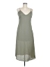 Lulus 100% Polyester Solid Gray Casual Dress Size M - photo 1