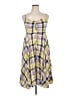 Torrid Plaid Yellow Casual Dress Size 1X Plus (1) - photo 1