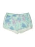 Justice Active 100% Cotton Tie-dye Blue Athletic Shorts Size 14 - 16 - photo 1