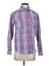 Seen Worn Kept 100% Cotton Plaid Pink Long Sleeve Button-Down Shirt Size 4 - photo 1