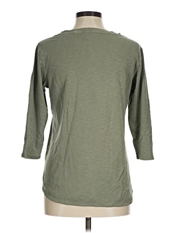 KIRKLAND Signature 3/4 Sleeve T-Shirt (view 2)