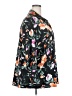 Susan Graver Floral Black Kimono Size 1X - photo 4