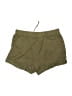 Tresics Solid Green Khaki Shorts Size S - photo 2