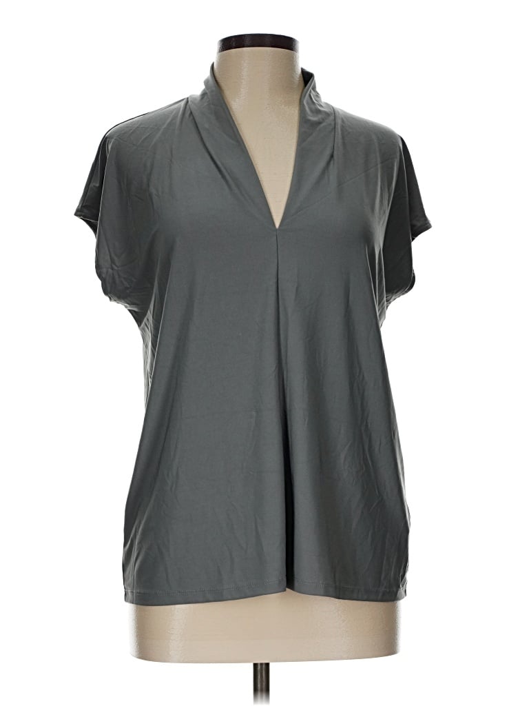 Pre-owned Buffalo By David Bitton Short Sleeve T-shirt In Gray
