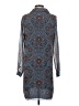 CAbi 100% Polyester Paisley Blue Casual Dress Size S - photo 2
