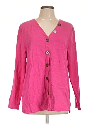 Soft Surroundings 3/4 Sleeve Button-Down Shirt (view 1)