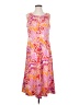 Lands' End Paisley Pink Cocktail Dress Size S - photo 1