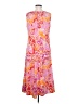 Lands' End Paisley Pink Cocktail Dress Size S - photo 2