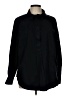 Universal Standard Black Long Sleeve Button-Down Shirt Size 12 (XS) - photo 1