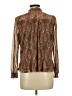 Daniel Rainn Paisley Brown Long Sleeve Blouse Size L - photo 2