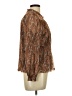 Daniel Rainn Paisley Brown Long Sleeve Blouse Size L - photo 4