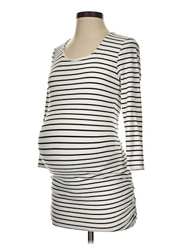 A Pea in the Pod 3/4 Sleeve Top (view 1)