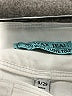 Wax Jean Metallic Ivory Jeans Size 9 - photo 7