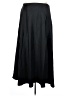 Michaelangelo 100% Acetate Solid Black Formal Skirt Size 24 - photo 1