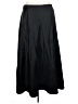 Michaelangelo 100% Acetate Solid Black Formal Skirt Size 24 - photo 2