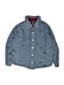 Little Rebels 100% Cotton Blue Long Sleeve Button-Down Shirt Size 7 - photo 1