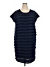 ELOQUII Blue Casual Dress Size 18 Plus - photo 1