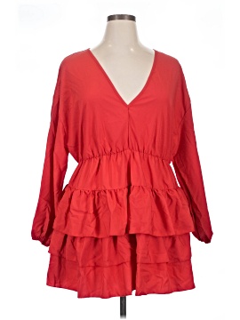 Shein Curve 3/4 Sleeve Blouse