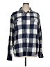 Old Navy Checkered-gingham Blue Long Sleeve Button-Down Shirt Size XL - photo 1