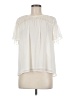 Vince Camuto 100% Polyester Ivory Short Sleeve Blouse Size M - photo 1