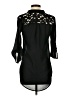 rue21 100% Polyester Black 3/4 Sleeve Blouse Size S - photo 2