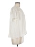 Vince Camuto 100% Polyester Ivory Short Sleeve Blouse Size M - photo 4