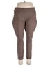 Susan Graver Solid Brown Active Pants Size XL (petite) - photo 1