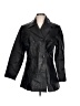 Wilsons Leather Black Trenchcoat Size L - photo 1