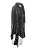 FRAME Metallic Black Long Sleeve Silk Top Size XS - photo 4