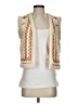 Unbranded 100% Polyester Ivory Vest Size S - photo 1