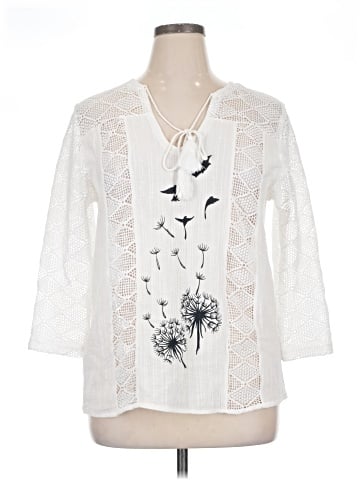 Vanilla Bay 3/4 Sleeve Blouse (view 1)