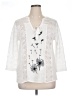 Vanilla Bay White 3/4 Sleeve Blouse Size XL - photo 1