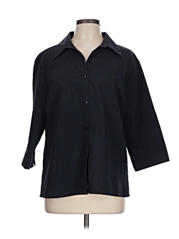 VEECA 3/4 Sleeve Button-Down Shirt (view 1)