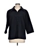 VEECA Black 3/4 Sleeve Button-Down Shirt Size L (estimated) - photo 1