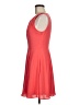 Express 100% Polyester Solid Orange Cocktail Dress Size 6 - photo 5