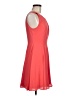 Express 100% Polyester Solid Orange Cocktail Dress Size 6 - photo 4
