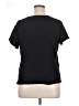 Old Navy 100% Cotton Black Short Sleeve Top Size XL (tall) - photo 2
