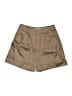 Samsoe Samsoe 100% Viscose Solid Tan Khaki Shorts Size L - photo 1