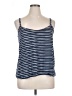 Garnet Hill Blue Tank Top Size 16 - photo 1