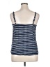 Garnet Hill Blue Tank Top Size 16 - photo 2