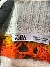 Zara Color Block Orange Pullover Sweater Size L - photo 7