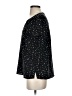 Hilary Radley 100% Polyester Stars Black Short Sleeve Top Size XS - photo 5