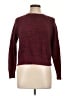 Banana Republic Tweed Burgundy Pullover Sweater Size L - photo 1