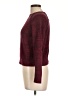 Banana Republic Tweed Burgundy Pullover Sweater Size L - photo 5