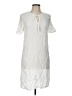 Assorted Brands 100% Rayon White Casual Dress Size L - photo 1